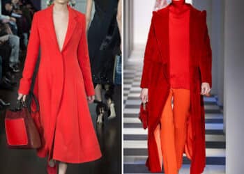 Seu look com vermelho Carmim!