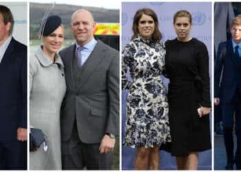 Quem são e como ganham a vida os oito netos da rainha Elizabeth.
