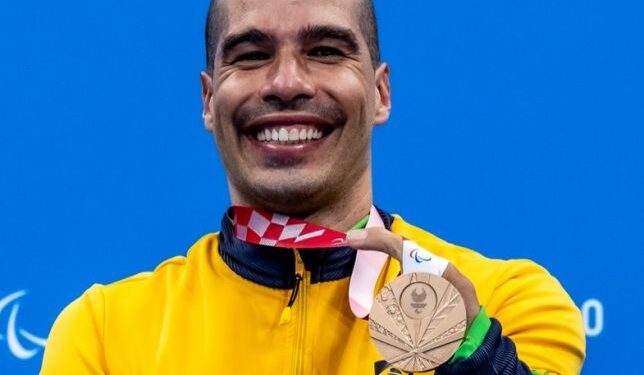 Daniel Dias é bronze nos 200m livre e alcança 25ª medalha paralímpica