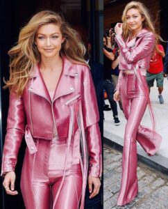 millennial pink gigi hadid