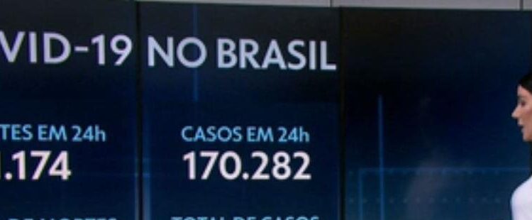 Brasil registra 1.174 mortes por Covid, maior valor desde 10 de agosto de 2021