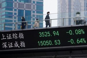 Ações chinesas recuam após BC manter juros inalterados 46 547148f176463c53b0e396e5801c7358