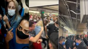 Tumulto metro S o Paulo