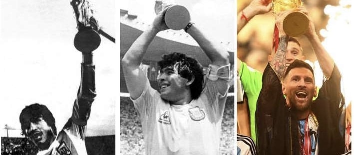 Tricampeã, Argentina mantém-se como quarta força na história das Copas 45 Tricampeã, Argentina mantém-se como quarta força na história das Copas