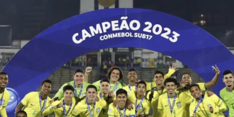 Brasil vence a Argentina e conquista o título do Sul-Americano Sub-17