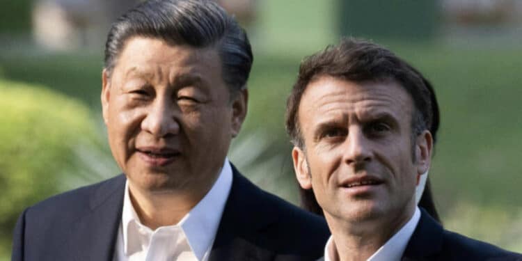 Comentários de Macron sobre Taiwan são elogiados na China
