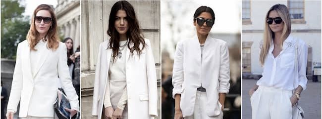 Look Total White, sofisticação e elegância. 45 Look Total White, sofisticação e elegância.