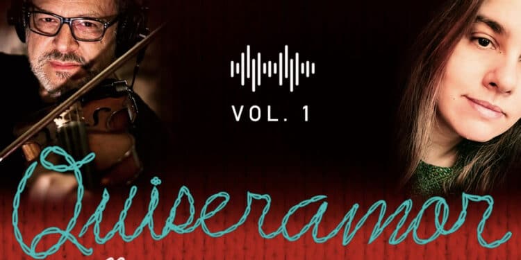 Luciana Burlamaqui e Marcus Viana, lançam um audiobook do livro de poesias Quiseramor.