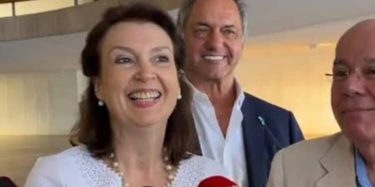 Futura chanceler de Milei se reúne com ministro Mauro Vieira em Brasília