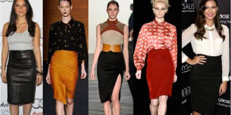 Saia lápis: elegância e versatilidade! Entenda qual o modelo mais se adequa para o seu tipo físico. 45 Saia lápis: elegância e versatilidade! Entenda qual o modelo mais se adequa para o seu tipo físico.