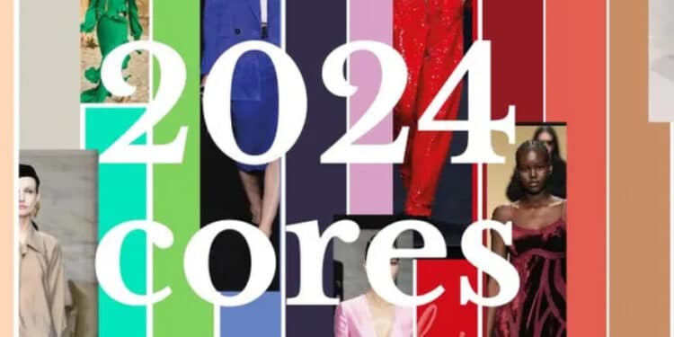 Cores tendência de moda 2024 45 Cores tendência de moda 2024
