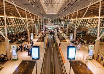 O Aeroporto Internacional de Brasília, um verdadeiro ícone de excelência, inovação e hospitalidade.