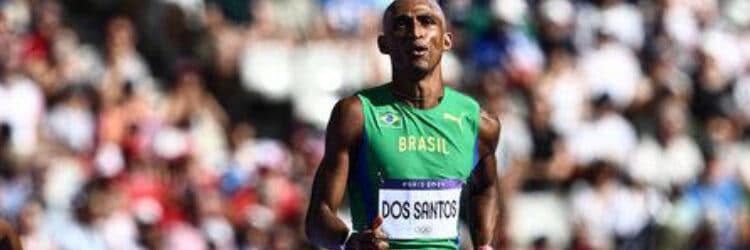 ‘Passei tranquilão’: Alison dos Santos tira o pé, se assusta com posição, mas avança nas Olimpíadas