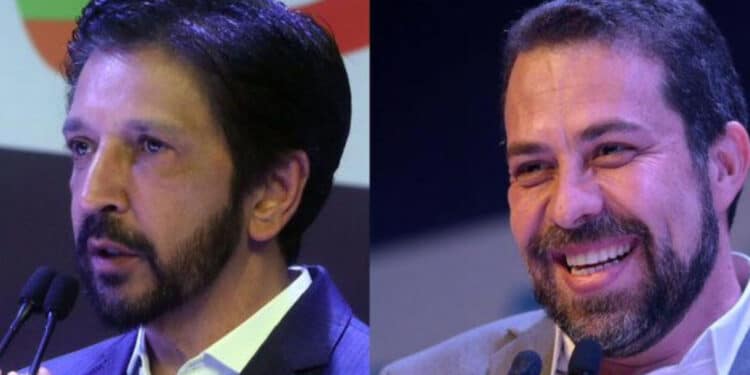 Nunes e Boulos intensificam ataques mútuos de olho em possível confronto direto no 2º turno 45 Nunes e Boulos intensificam ataques mútuos de olho em possível confronto direto no 2º turno
