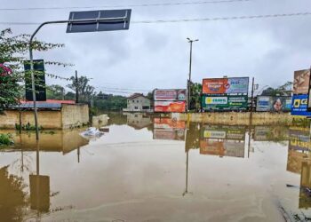 Florianópolis em situação de emergência devido a fortes chuvas