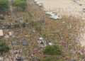 Discrepância nas Estimativas de Público Marca Ato em Copacabana