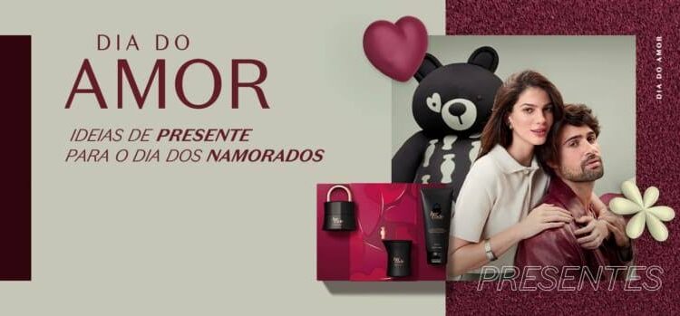 O Boticário celebra o Dia dos Namorados com kits exclusivos e uma campanha que homenageia o amor