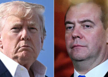 Trump posiciona dois submarinos nucleares em resposta a ameaças da Rússia