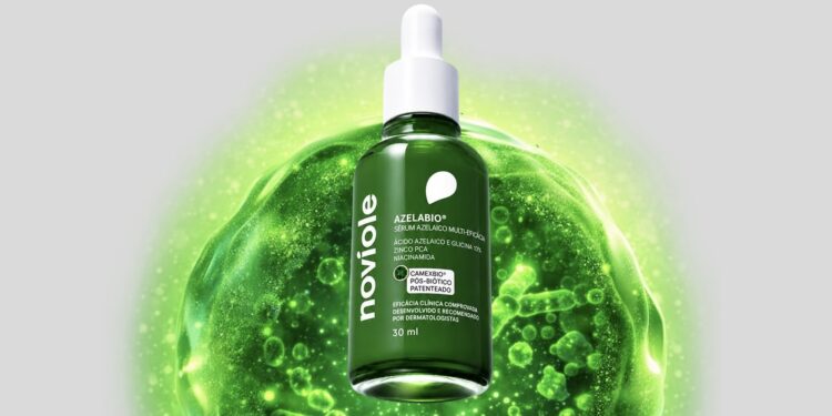 Noviole inaugura uma nova era da dermatologia com Azelabio®, sérum que une biotecnologia nacional e alta performance para o cuidado da pele