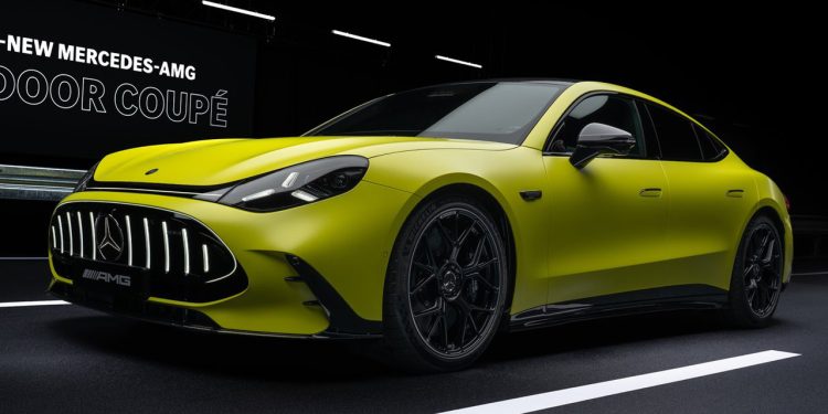 Mercedes-AMG GT 4-Door Coupé redefine o luxo elétrico e inaugura uma nova era de performance